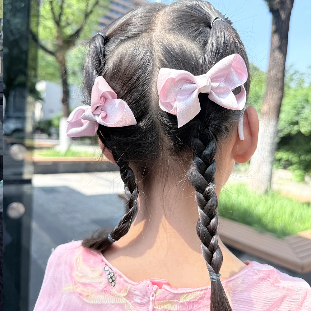 

12piece Baby Bows Hairpins Grosgrain Ribbon HairBow for Girls Hair Accessories Kids Barrettes Bowknot Hairpin Toddler Headgripes