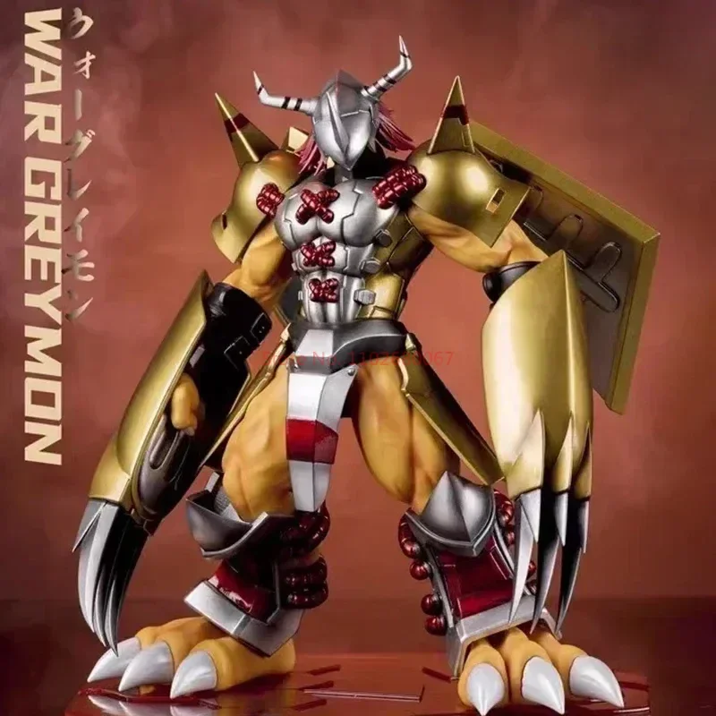 21cm Digimon Adventure Anime Figure War Greymon Figures Black Greymon Pvc Action Figure Models Collection Dolls Decoration Gifts