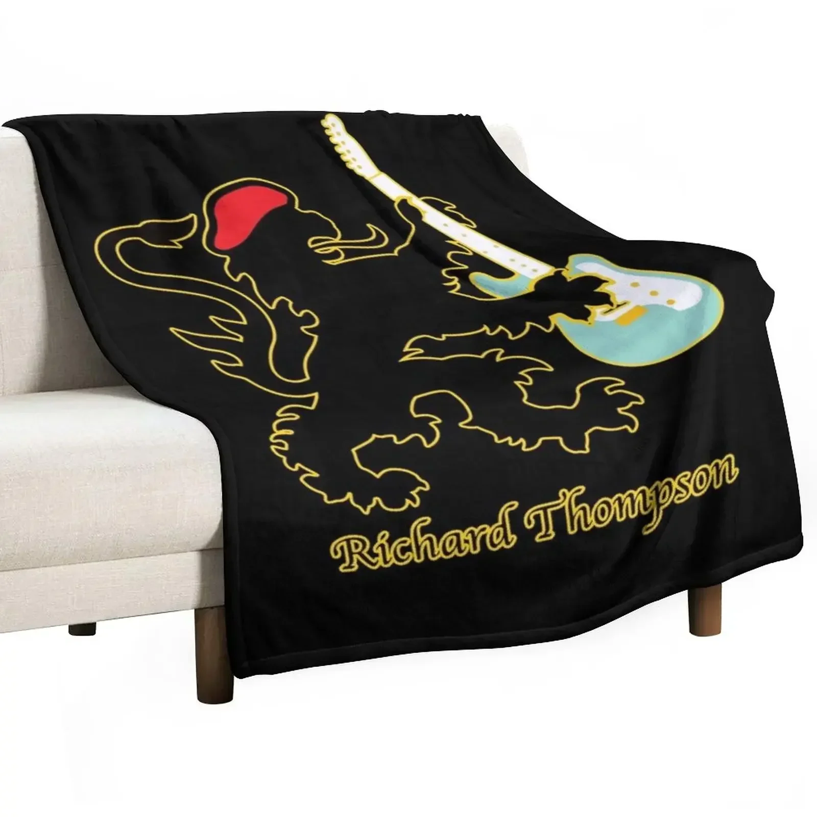 Richard Thompson Throw Blanket Bed covers Softest Sofas Cute Blankets