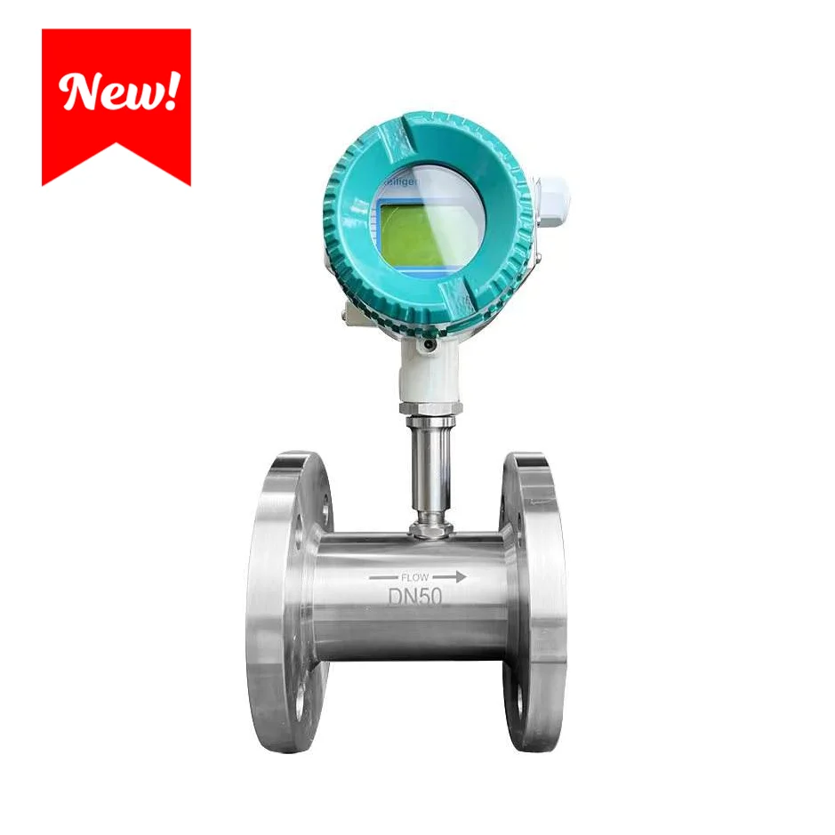 Hot Sale China Factory Pure Water SS304 SS316L  Fuel Edible Oil Medidor De Flujo Turbine Flow Meter