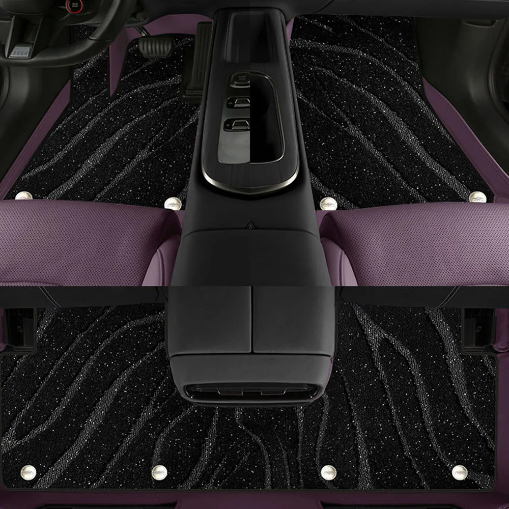 For BAIC JISHI ROX 01 2024-2026 Dedicated Full Enclosure TPE Floor Mats Odorless Eco-Friendly All-Weather Interior Accessories