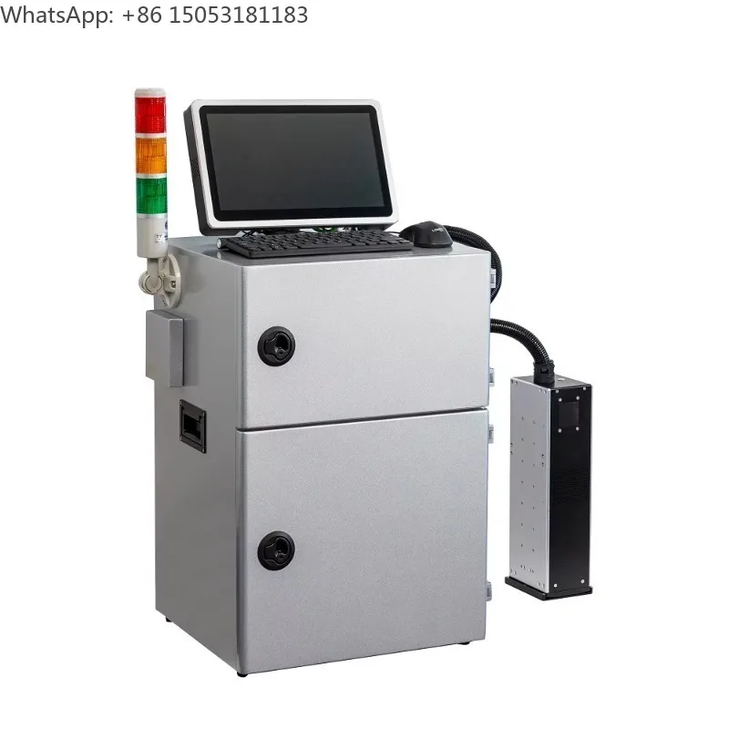 D8600 Industrial 54mm Piezoelectric PIJ UV Inkjet Printer UV LED Date Batch Coding Machine