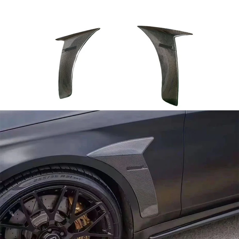 Premium Bespoke Facelift Body KitYOMDO B Style Carbon Fiber Side Fender Vent Air Fender Trim For W222 S Class S63 S65 Lci 2018