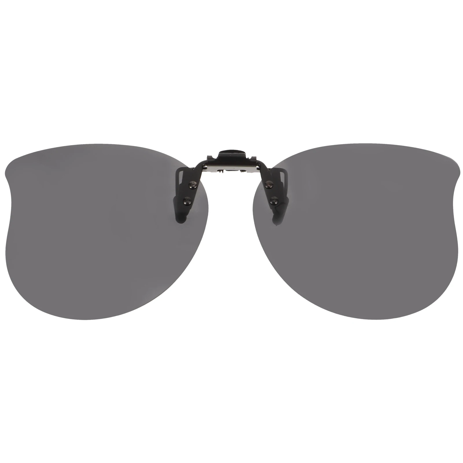 

Polarized Clip on Sunglasses for Men Women Cat Eye Glasses Driving Fishing Outdoor Activities Black Gray Color