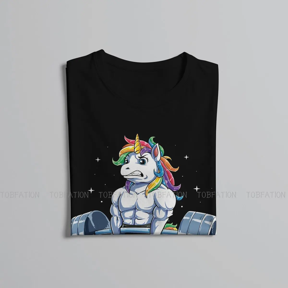 Unicorn Weightlifting Special TShirt Bodybuilding Pumping GYM Muscle Training Crossfit Creative T Shirt Stuff Hot Sale