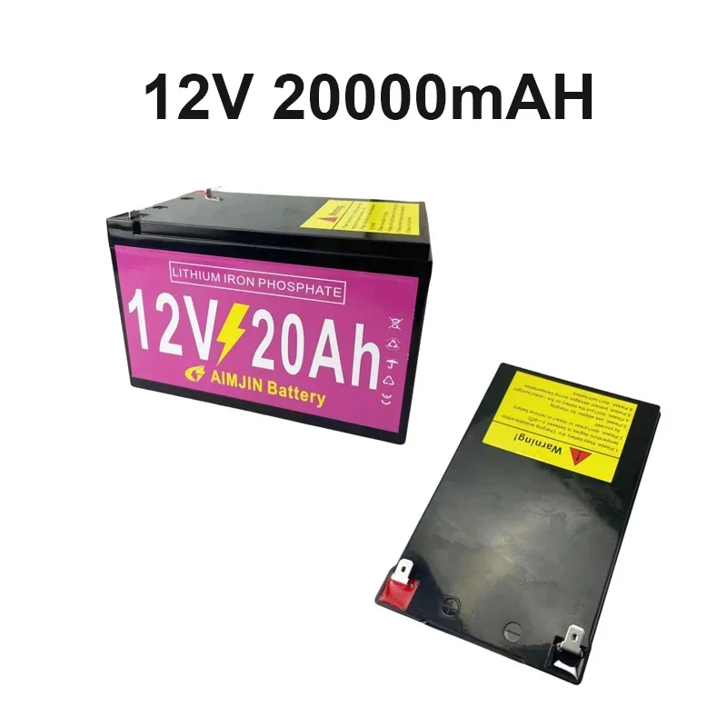 แบตเตอรี่ลิเธียมแพ็ค12V 20Ah สำหรับพ่นไฟฟ้ารถของเล่นเด็กหลอดไฟถนนพลังงานแสงอาทิตย์ไฟฉุกเฉินและขนาดเล็กอื่นๆ