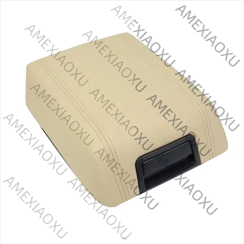 AMEXIAOXU  Car Center Console Armrest Lid Cover GECS-004-BK For Ford F-150 F150 Lincoln Mark LT 2004-2008 Rest Latch Box
