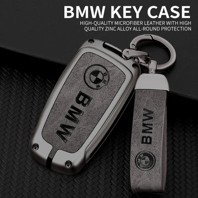 Car Key Cover Case Holder Key Shell For BMW 1 3 5 7 Series X1 X3 X4 X5 F10 F15 F16 F20 F30 F18 F25 M3 M4 E34 Keychain Accessorie