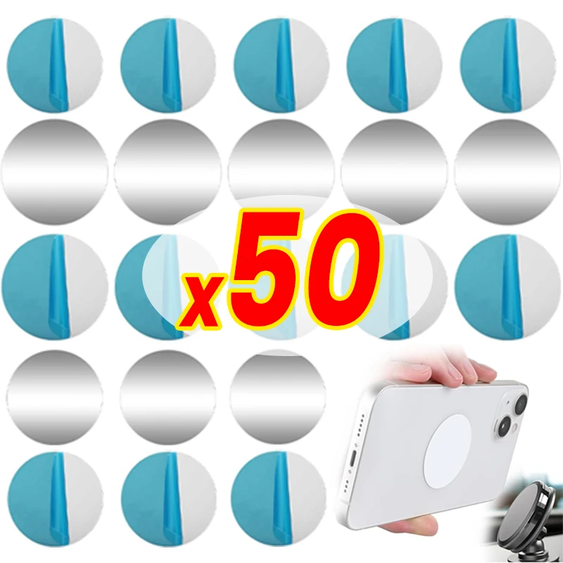 Magnetische Metall Platte Disk Für Magnetische Auto Telefon Halter Universal Eisen Blatt Aufkleber Ständer Für Handy Magnet Halter Halterung
