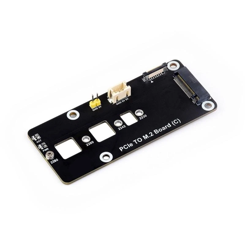 

97QB PCIe To M.2 Adapters Board for RPi 5 Support NVMe M.2 SSD Drive Board