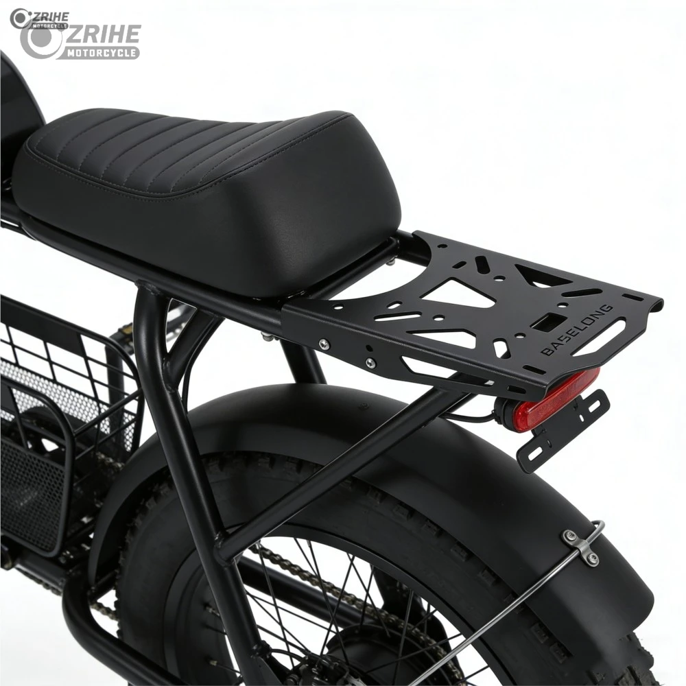 For Super 73 Aluminum Rear Basket Electric Bike Rack Luggage Cargo Rack Electric Bike Accessories For Super 73 Z and S Series