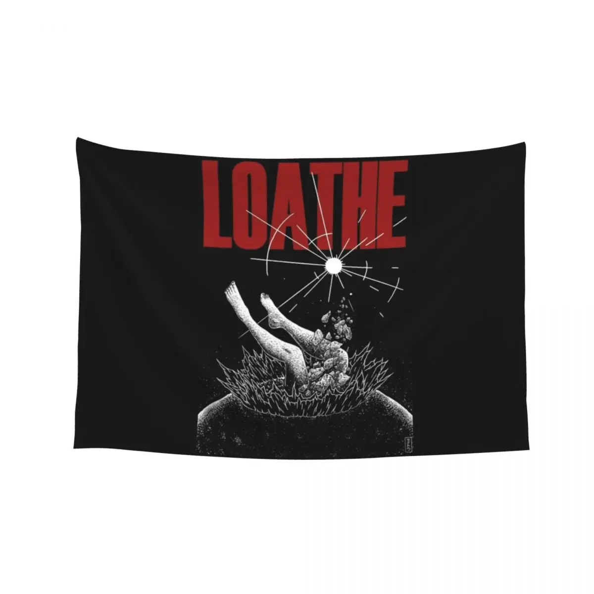 

LOATHE Tapestry Wall Carpet Kawaii Room Decor Christmas Decoration Wall Decoration Tapestry