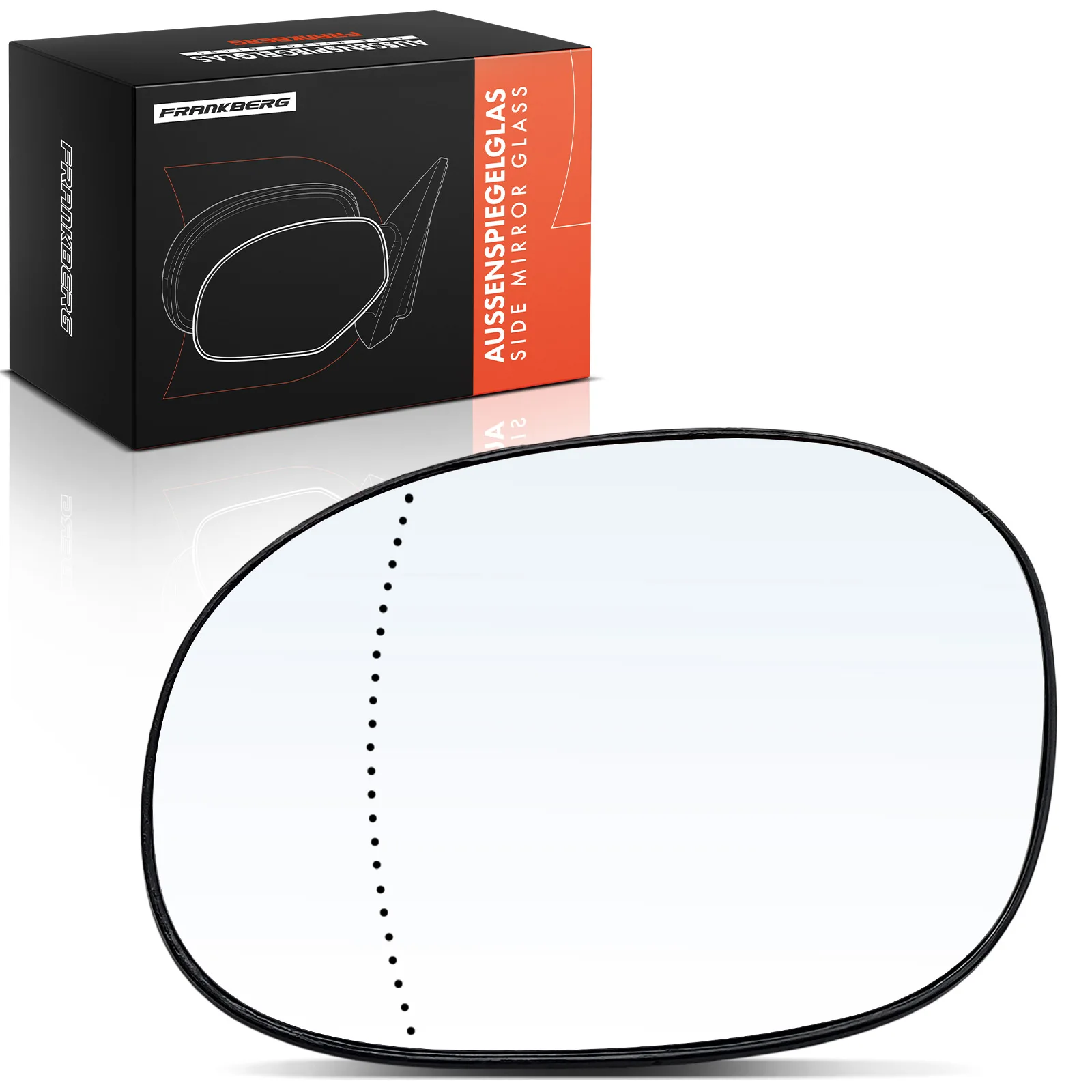 Frankberg 1x Spiegelglas Buitenspiegel Spiegel Links voor Peugeot 206 Citroën Xsara Picasso 8151CG 8151CE