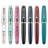 Jinhao 9019 Dadao Fountain Pen #8 Extra Fine / Fine / Medium Nib, Big Size Resin Writing Pen with Large Converter