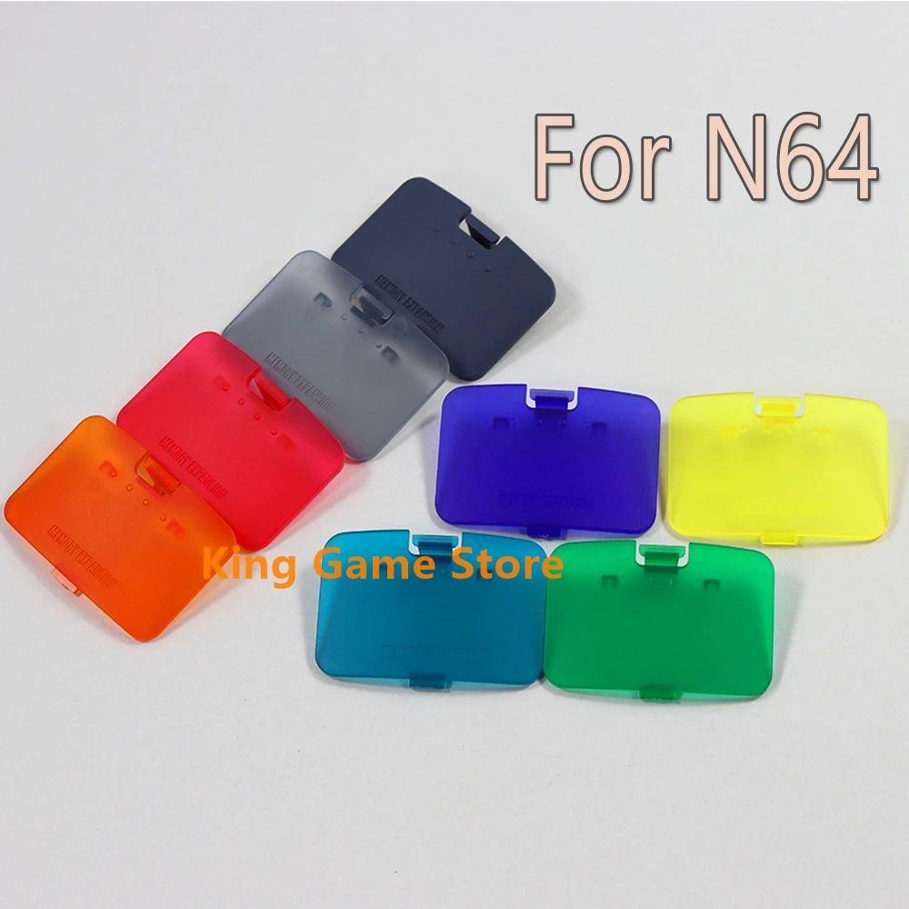 2pcs/lot Multi Colors Memory Top Cover Pack for N64 jumper pak 64 memory expansion door Replacement Parts