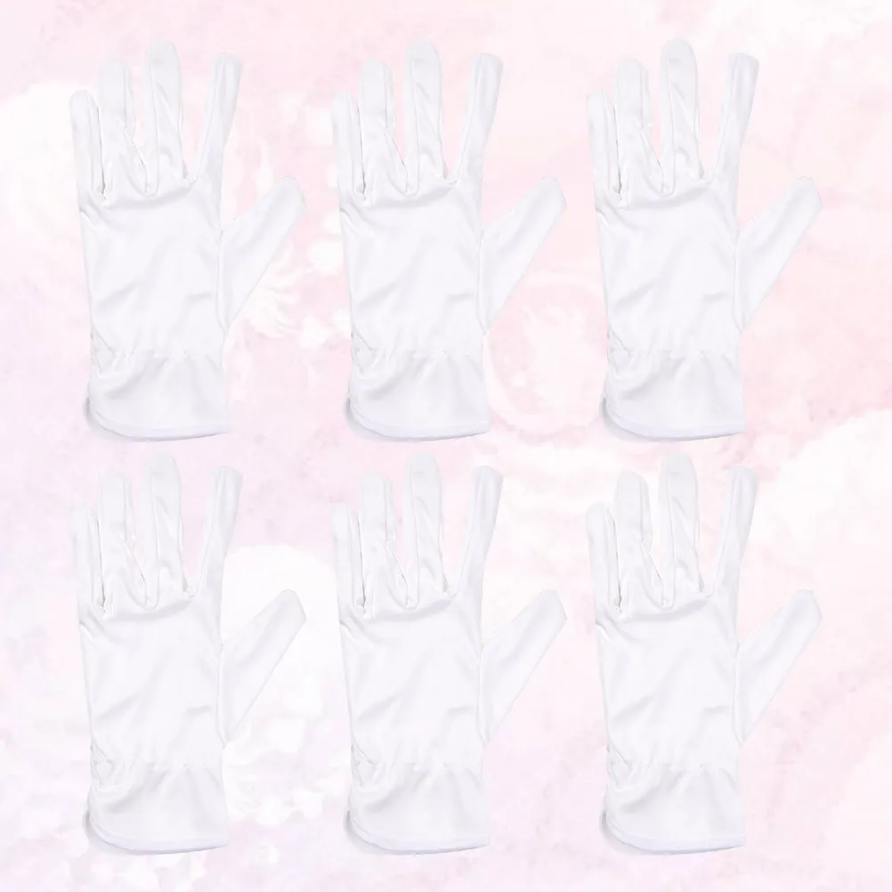 

10 пар легких эластичных защитных перчаток, универсальный размер, безворсовые перчатки для защиты от отпечатков пальцев, для промышленных и трудовых работ