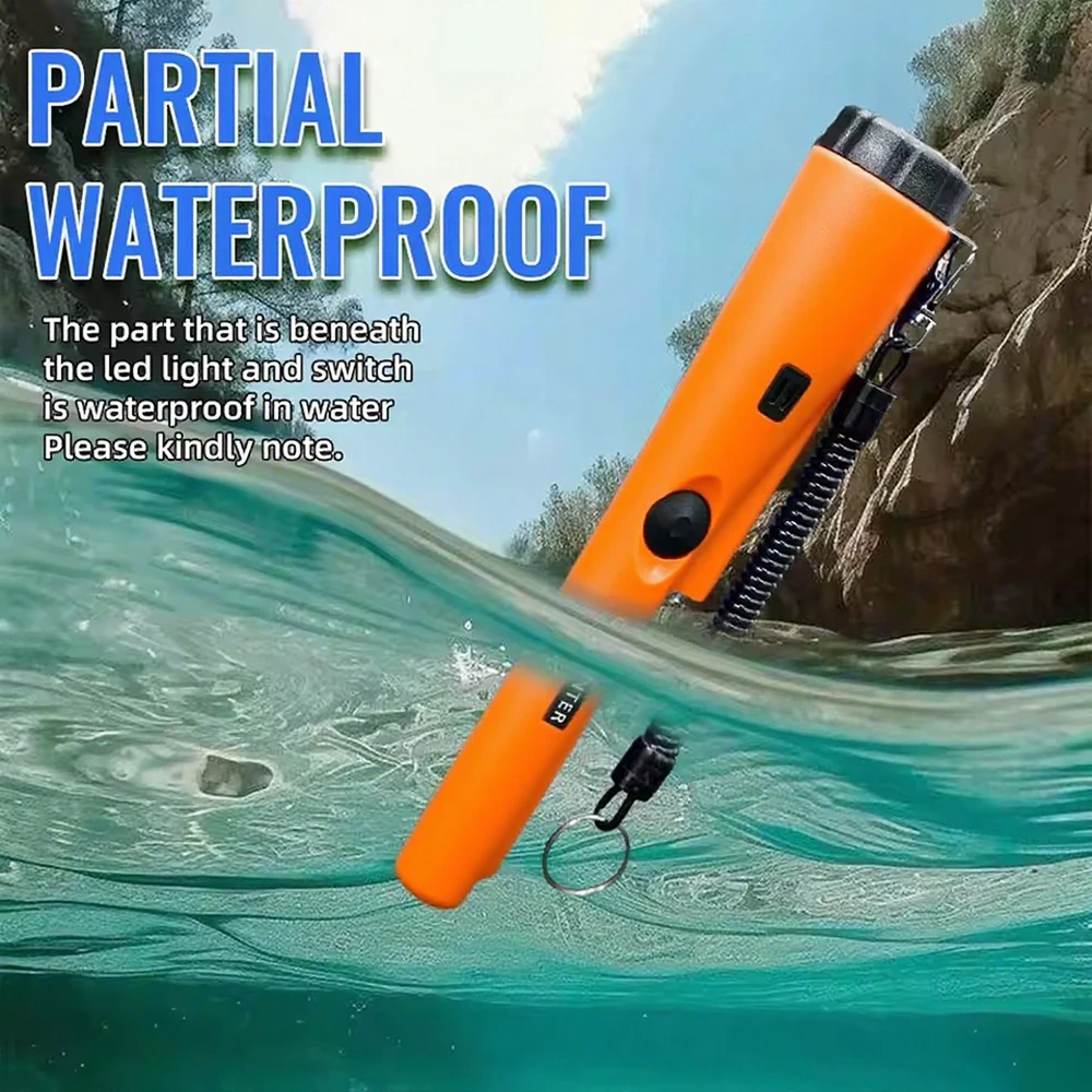 NEW Handheld Metal Detector Metal Pinpointing Rod Detector GP-pointer Waterproof IP66 Metal Gold Detector Tester For Coin Gold