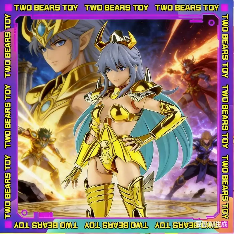 

In Stock GT Model Saint Seiya Myth Cloth EX Gemini Cheryl Virgo Verna Scorpio Geraldine Pisces Venus Aries Dolores Holy Contract