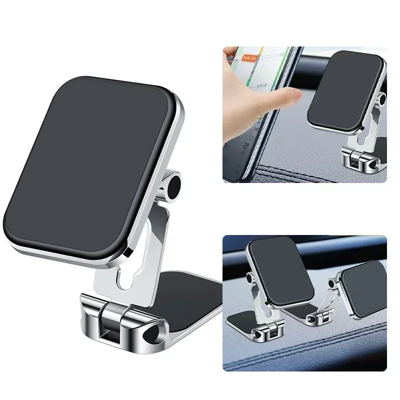 Car Magnetic Mobile Phone Holder Desktop Suction Cup Phone Holder GPS Phones Support Stand For IPhone Samsung Xiaomi Phone Mount