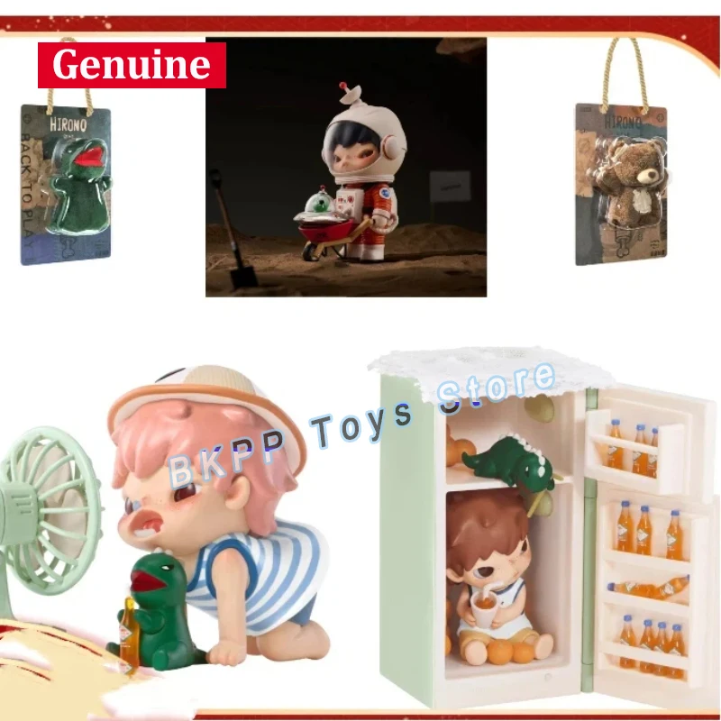 

Original POPMART Hirono Wind Blows Summer Orange Soda Searching For Aliens Full Series Handheld Collectibles Birthday Gifts