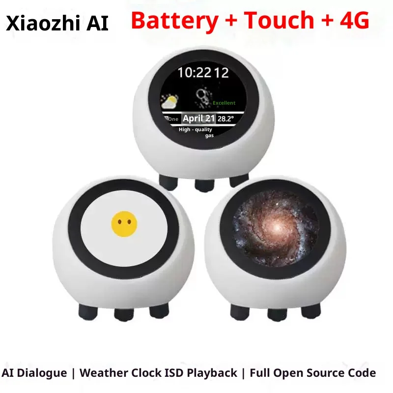 Отладочная плата ESP32-S3 N16R8 Xiaozhi AI 5-го поколения, робот-чат-бот Doubao, Wi-Fi 6, Bluetooth 5.0, 3,5-дюймовый сенсорный ЖК-экран, встроенный DeepSeek LLM