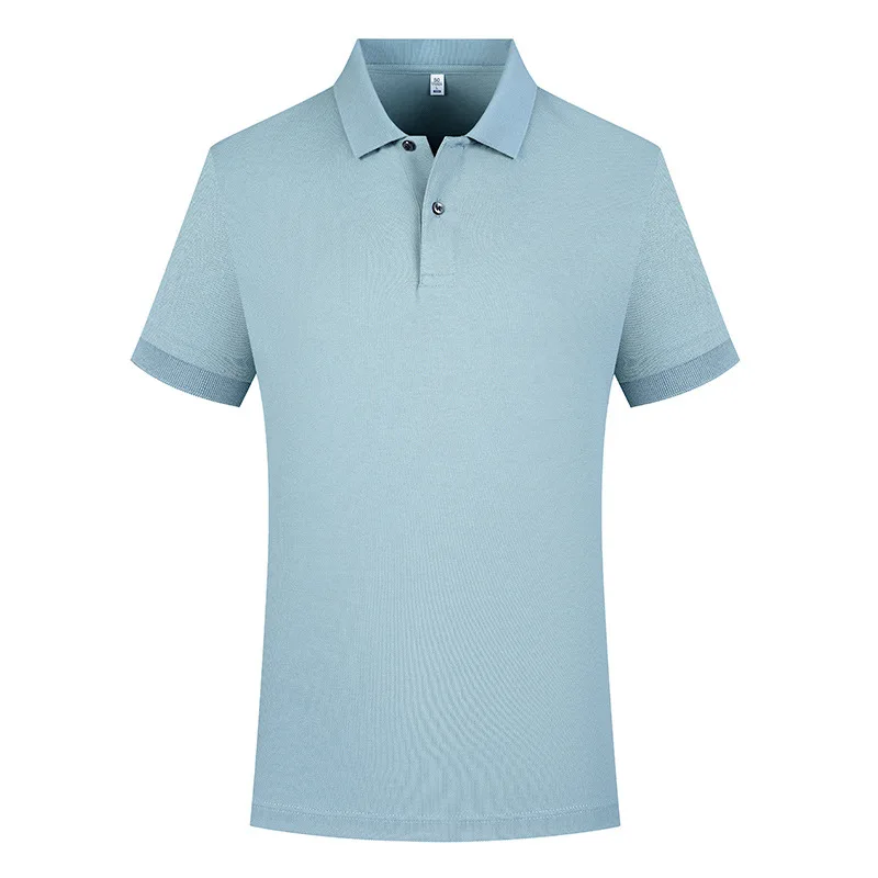 Summer New Polo Shirt Men 3 ButtonsCasual WorkT Shirts Quick Dry Short Sleeve GolfShirt High Quality Plus Size  Polo Shirt