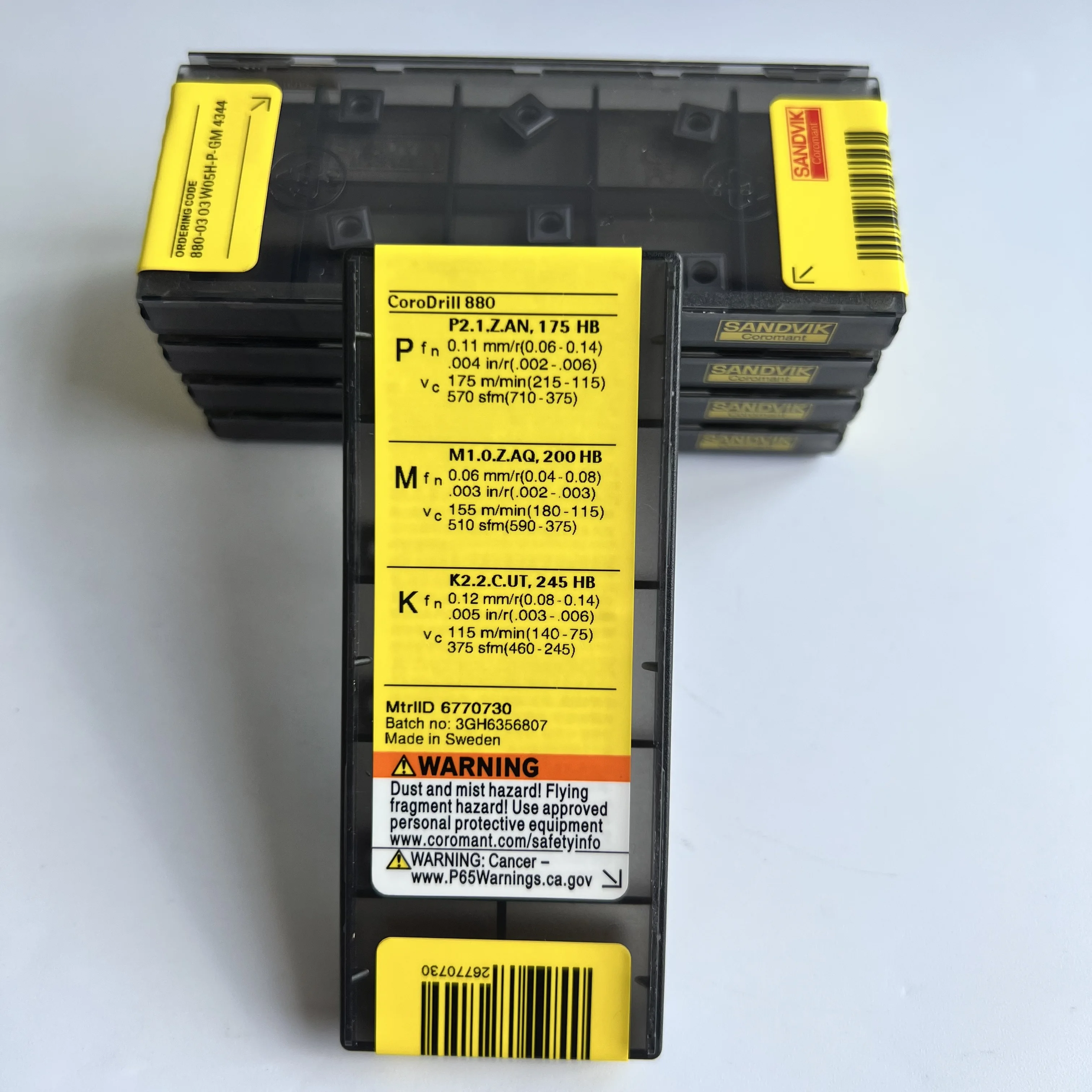 

880-0303W05H-P-GM 4344 CNC blade 880-0303W05H-P-GM 4334