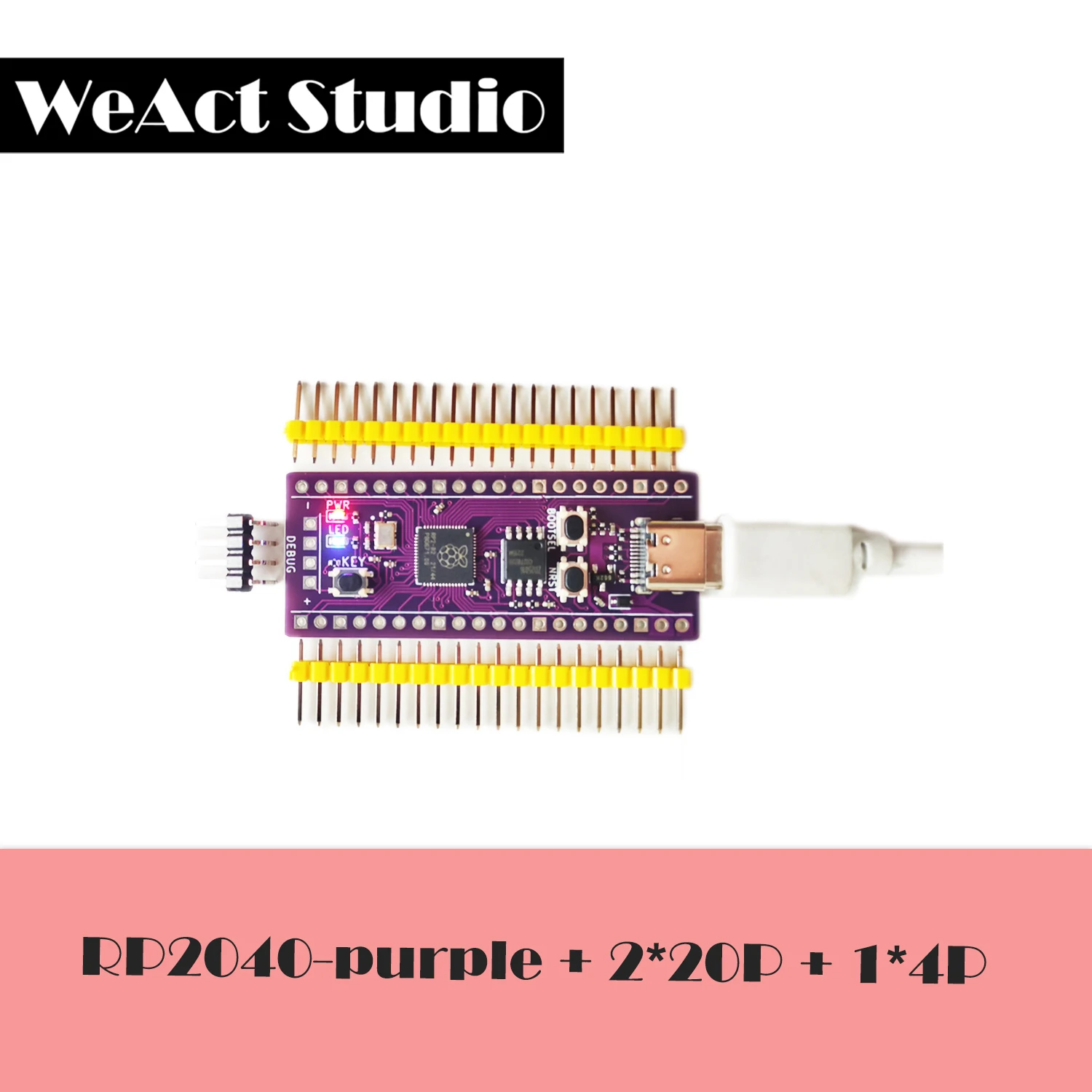 Raspberry Pi Pico Board RP2040 2MB 4MB 8MB 16MB Obsługa Micropython /C/C++、CircuitPython