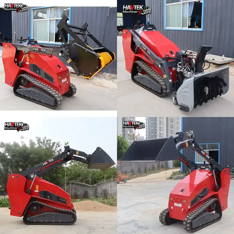 China Factory Direct Supply Mini Skid Steer Track Loader Euro5 EPA Compact Skid Steer Loader Approved