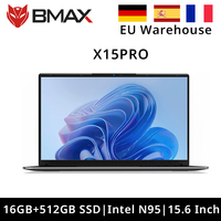 BMAX 15.6 X15 Pro 16GB RAM 512GB SSD Intel N95 CPU Windows 11 Notebook 1920*1080 Dual Wifi USB PC Laptop DDR4
