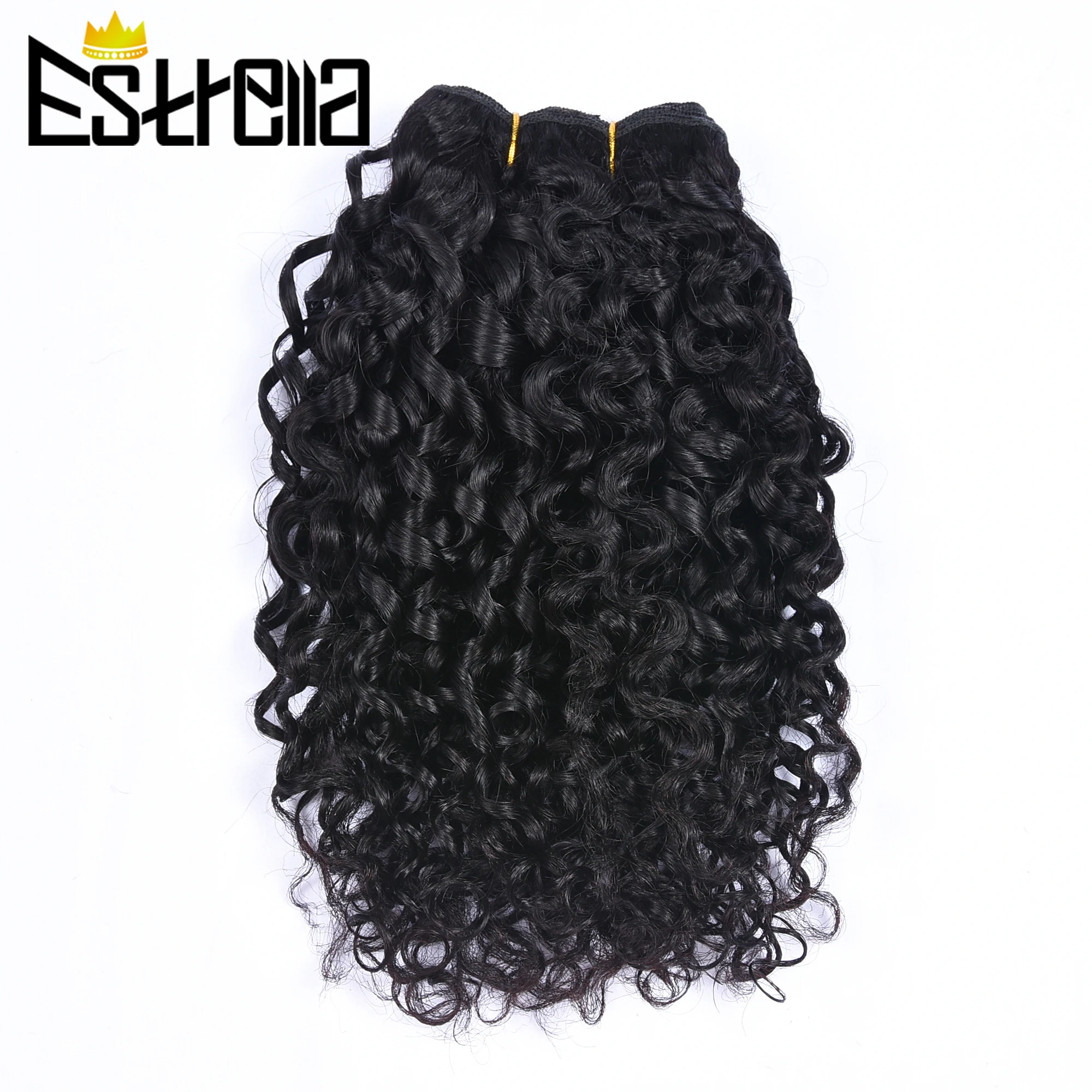 Small Spiral Curly Brazilian Hair Weave Bundles Human Hair Pixie Curl Bundle Remy Hair Extensions 1/3/4 Bundles Double Drawn