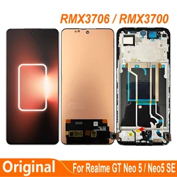 Realme gtネオ5,neo 5 se,rmx3700,rmx3706用のLCDタッチスクリーンパネル