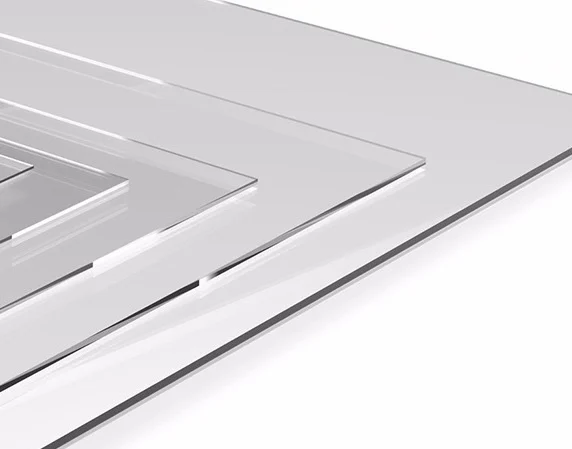 マットホワイトの硬質PET/PETGプラスチックカードシート（ポーカー用、1トン）