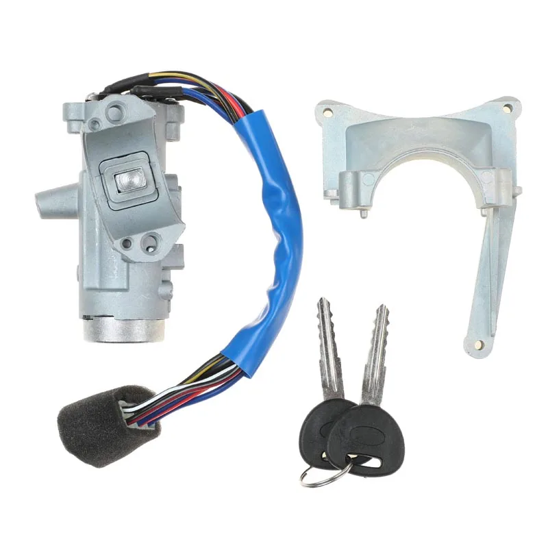 New 81900-22A43 8190022A43 Ignition Switch & Lock Barrel Cylinder Set + 2 Keys for Hyundai ACCENT 2001-2005