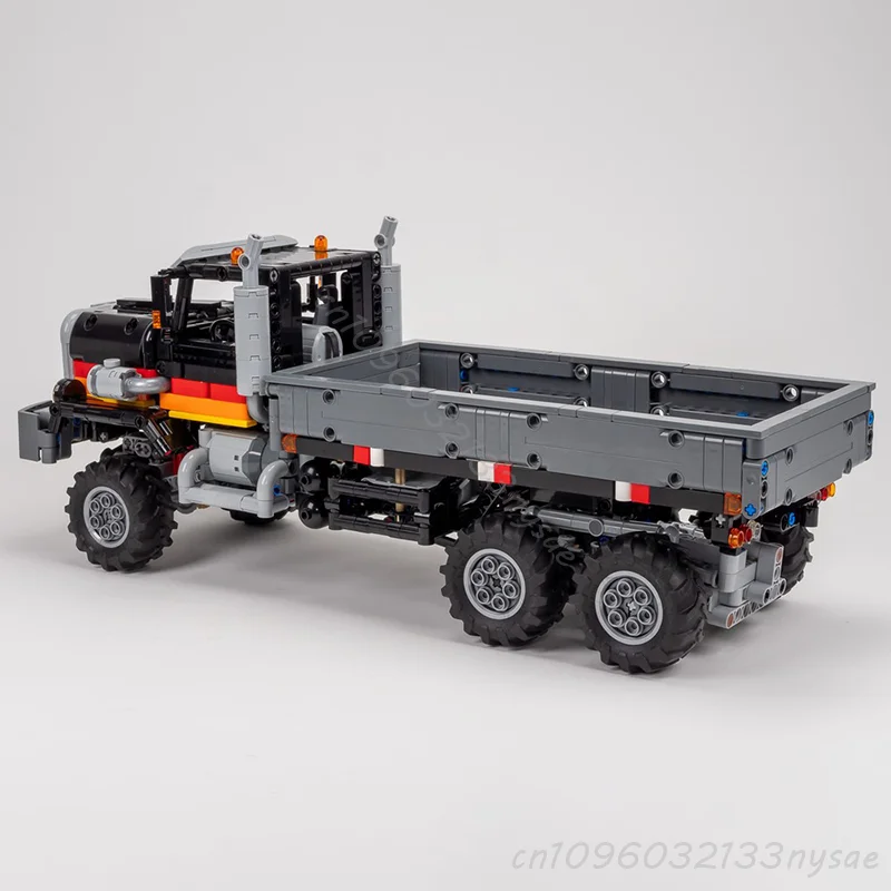 Neue technische 42111 MOC DIY 6 × 6 Off Road Truck Classic Super Truck Van Montage Baustein Kinder Lernspielzeug Jungen Geschenke