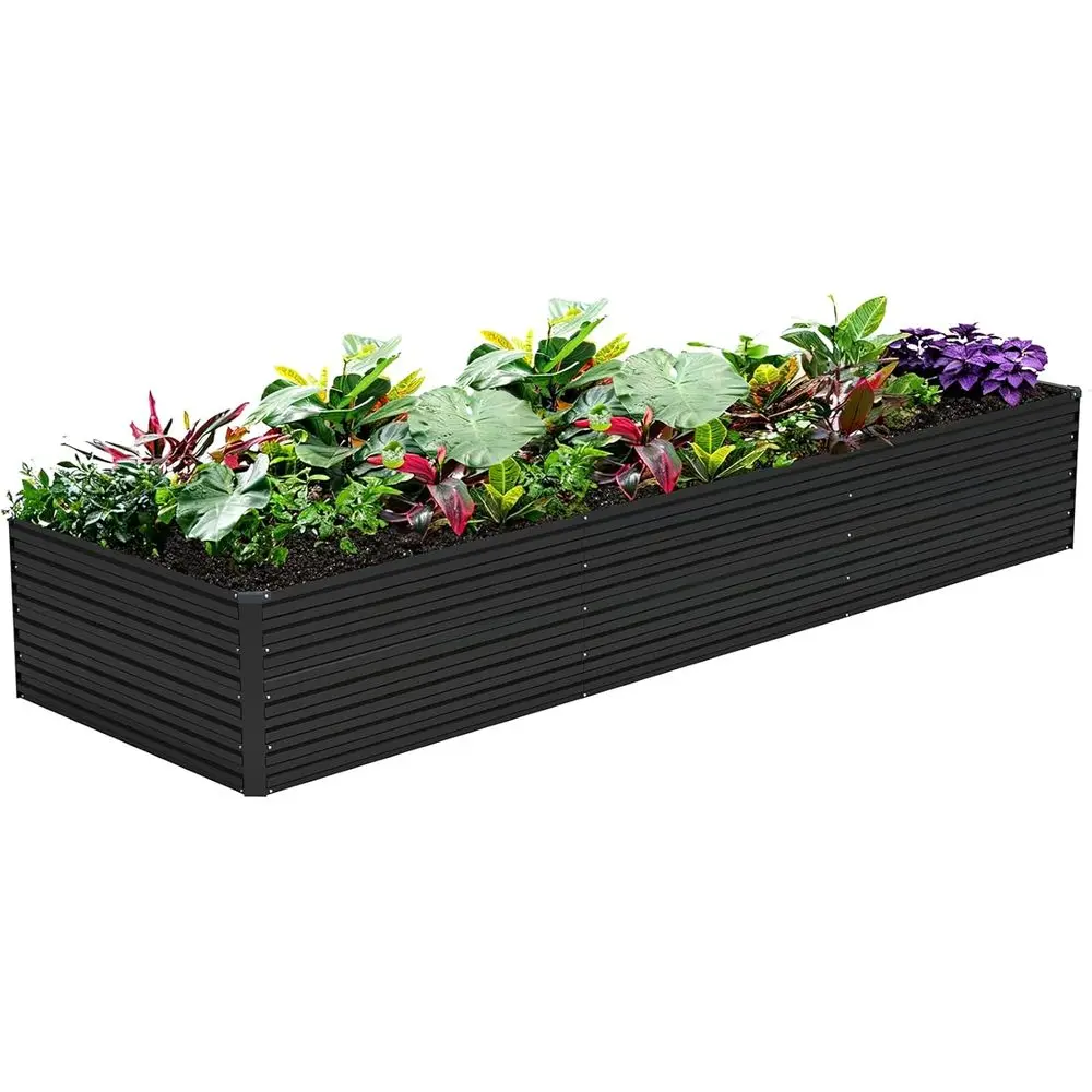 

Грядка-клумба Vengarus 12x2x2T оцинкованная, большая, приподнятая, для овощей, трав и суккулентов - 359 г