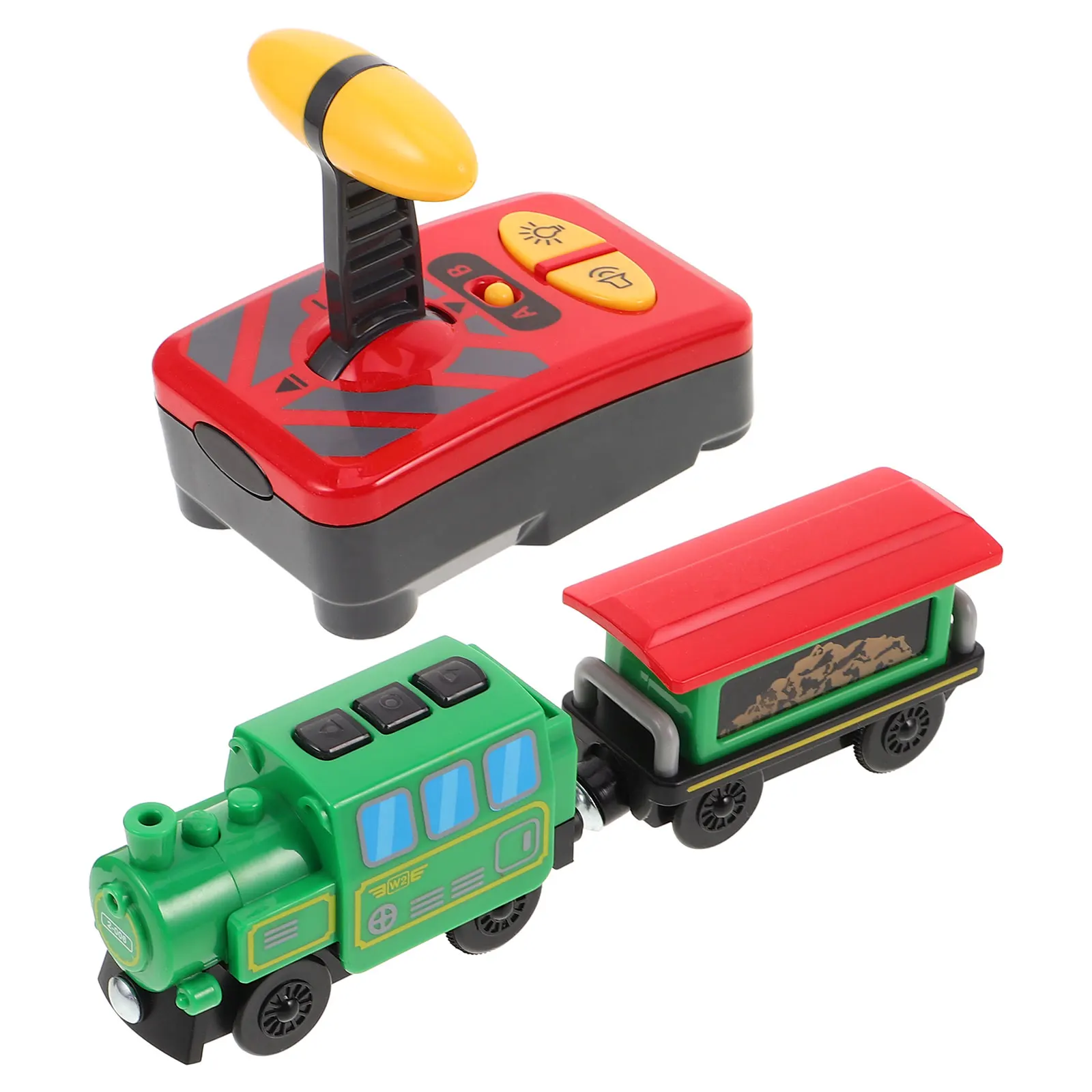 

Electric Set Kids Toy Train Set Plastic Model Locomotive Retro Train Toy Skill Development Easy Non Remote Control