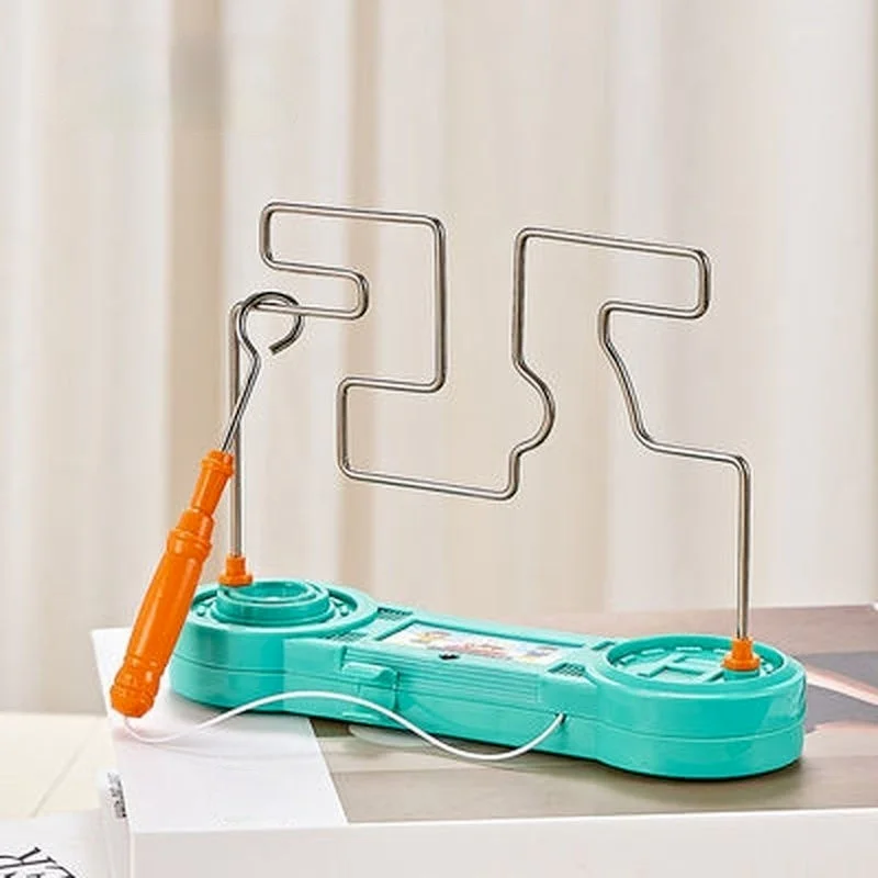 

Electric Shock Toy for Kids Adults Children Study Supplies Toys Touch Maze Game Party Funny Game Science Experiment Toys