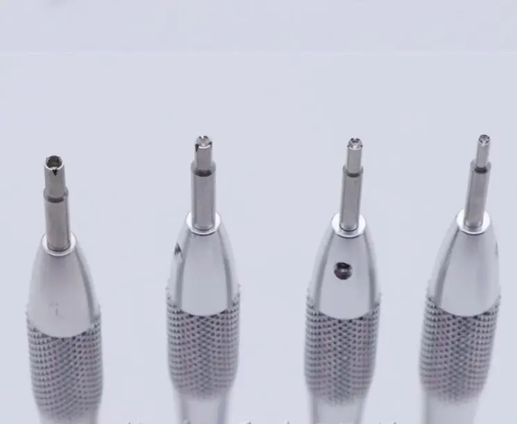 Assortment of 4pcs 1.6mm 1.9mm 2.1mm 2.4mm Watch Shock Spring Remover Tool W31083