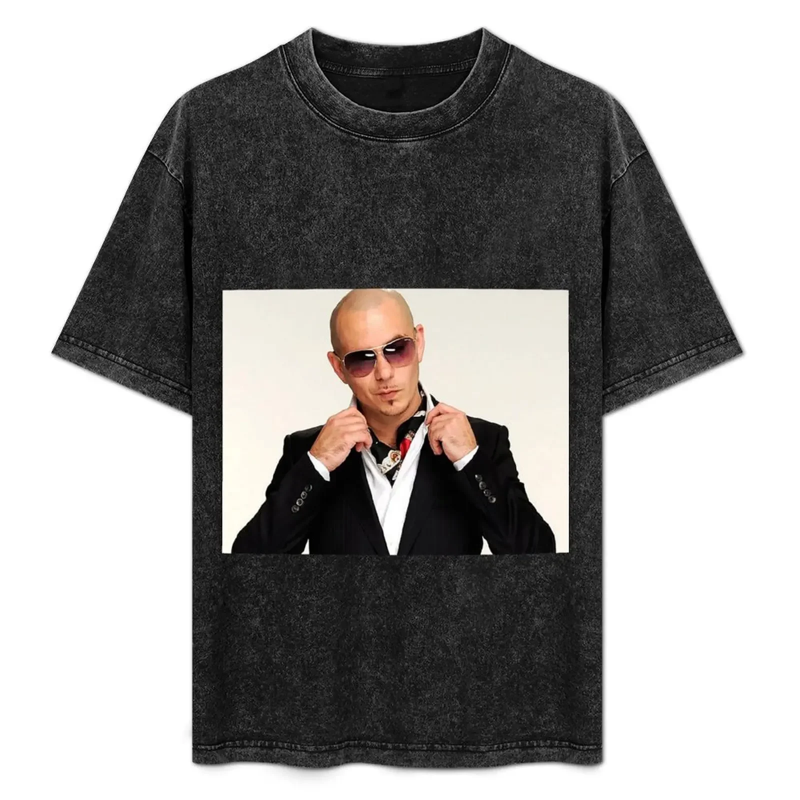 

pip pitbull pip music calon tour 2021 T-Shirt kawaii clothes tops blue archive Short sleeve tee men
