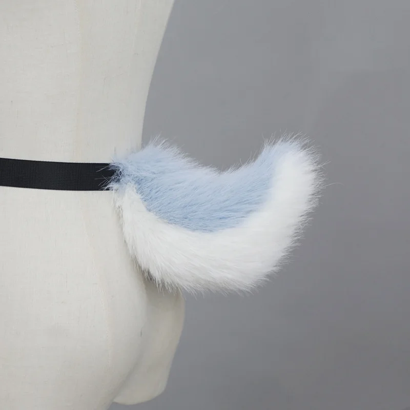 New Handmade Universal JK Rabbit Tail Lolita Cosplay Props Simulation Faux Fur Tails Plush Fox Cat Halloween Accessories