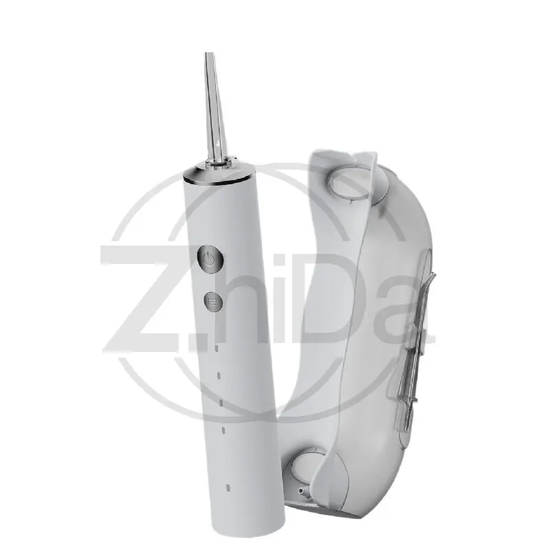 Tank-less portable water floss split scrubber long water pipe tooth cleaning and rinsing oral artifact