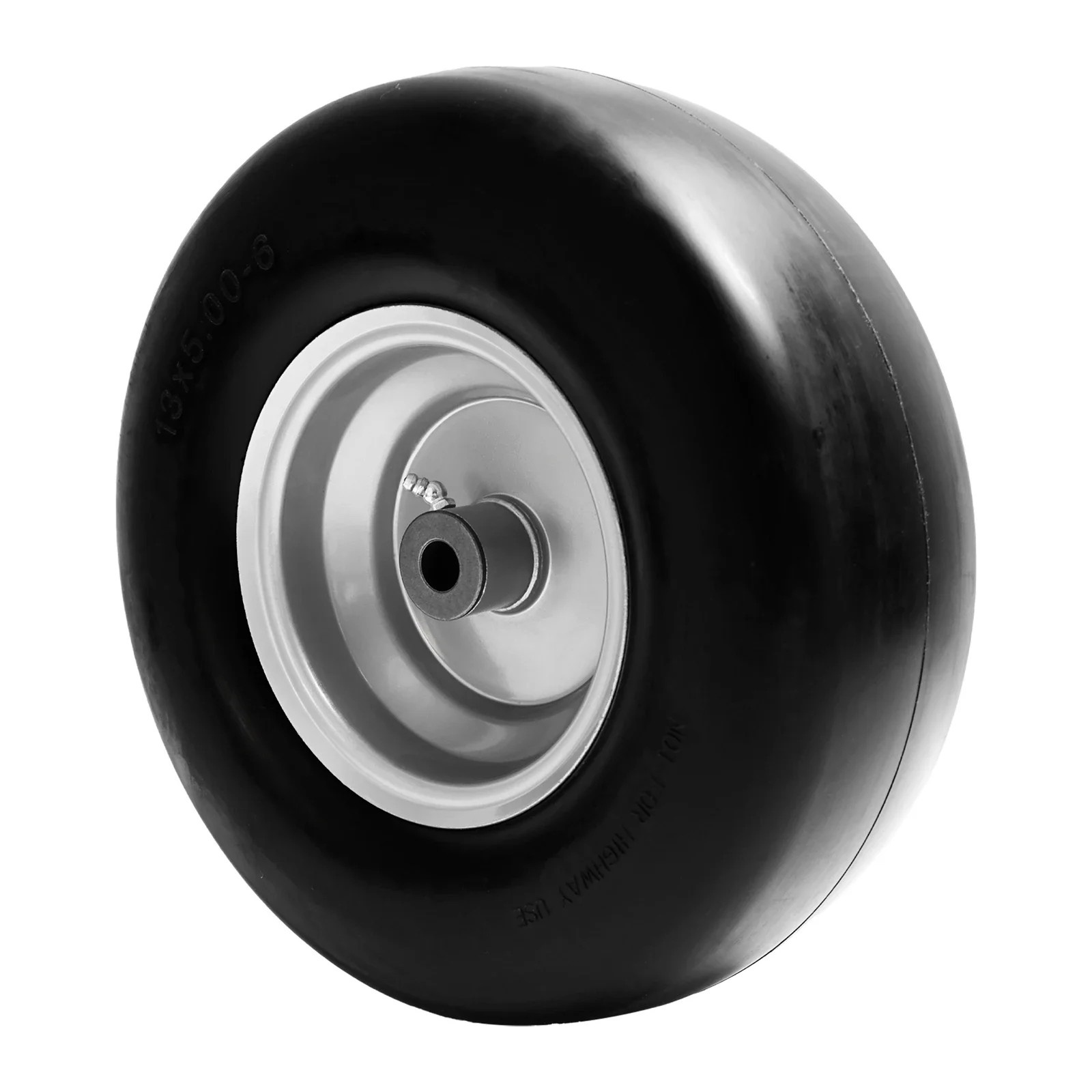 Tondeuse à gazon sans gonflage, accessoire de remplacement, 11 pouces de diamètre, 4 pouces de largeur, 2 pièces