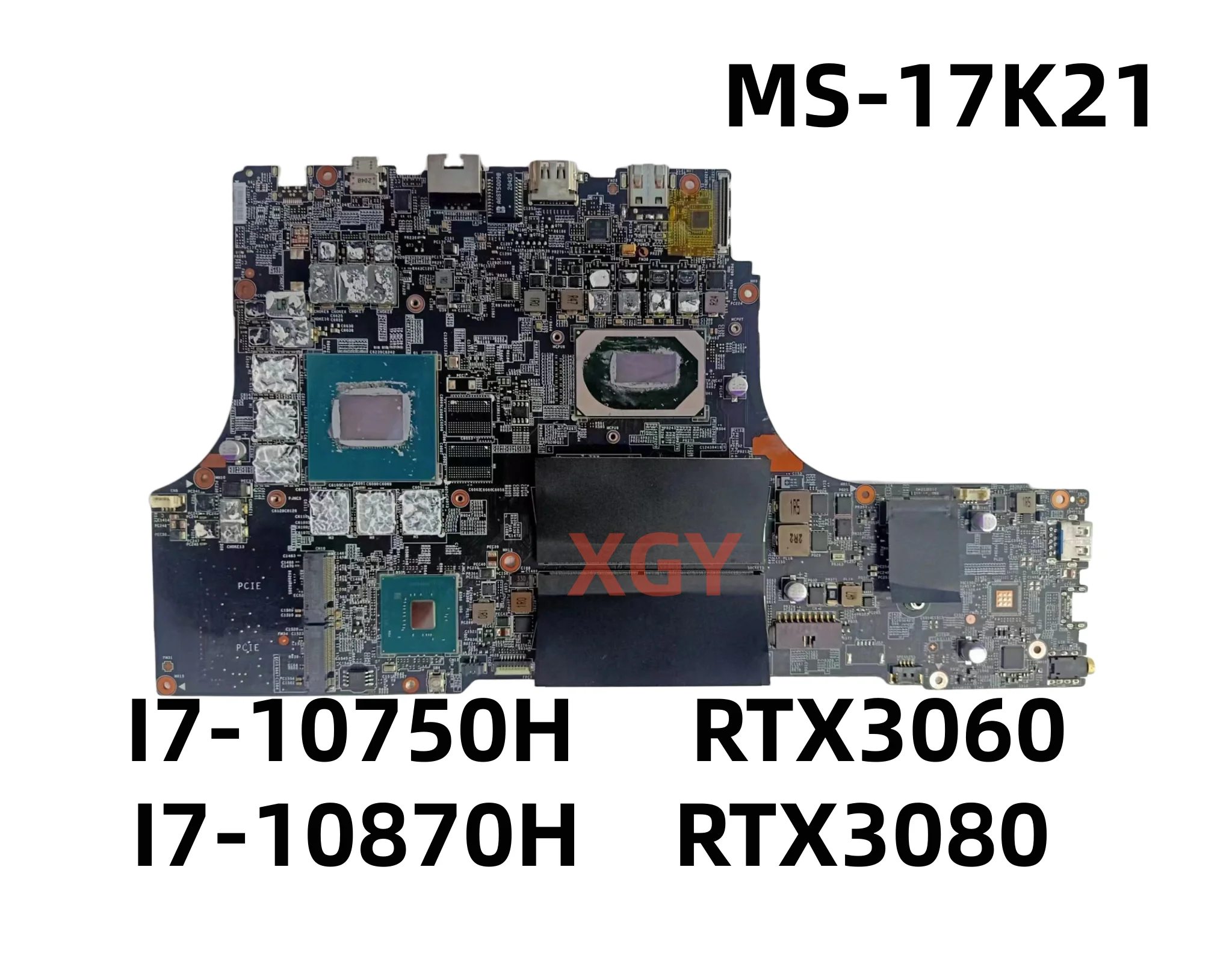 MS-17K21 Original For MSI GE76 laptop Motherboard 10UE-462US I7-10750H RTX3060  I7-10870H RTX3080 100% Tested Perfectly