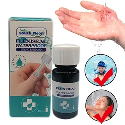 Adesivo hemostático, Adesivo hemostático, Atadura líquida impermeável respirável, Gel de cicatrização de ferida, Remendo de ferida, Spray Band-Aid