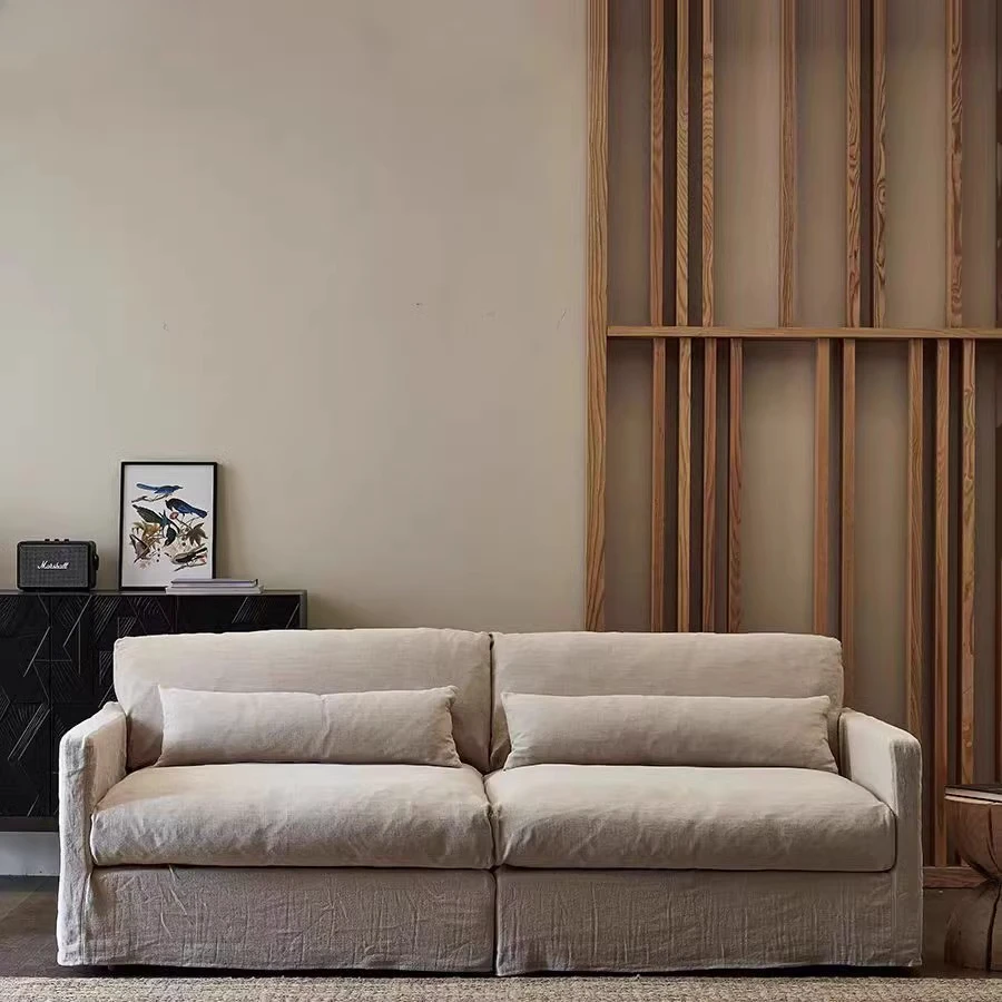 Lounge Patio Living Room Sofas Minimalist Sectional Recliner Luxury Sofas Modern Nordic Children Wood Divano Home Furniture