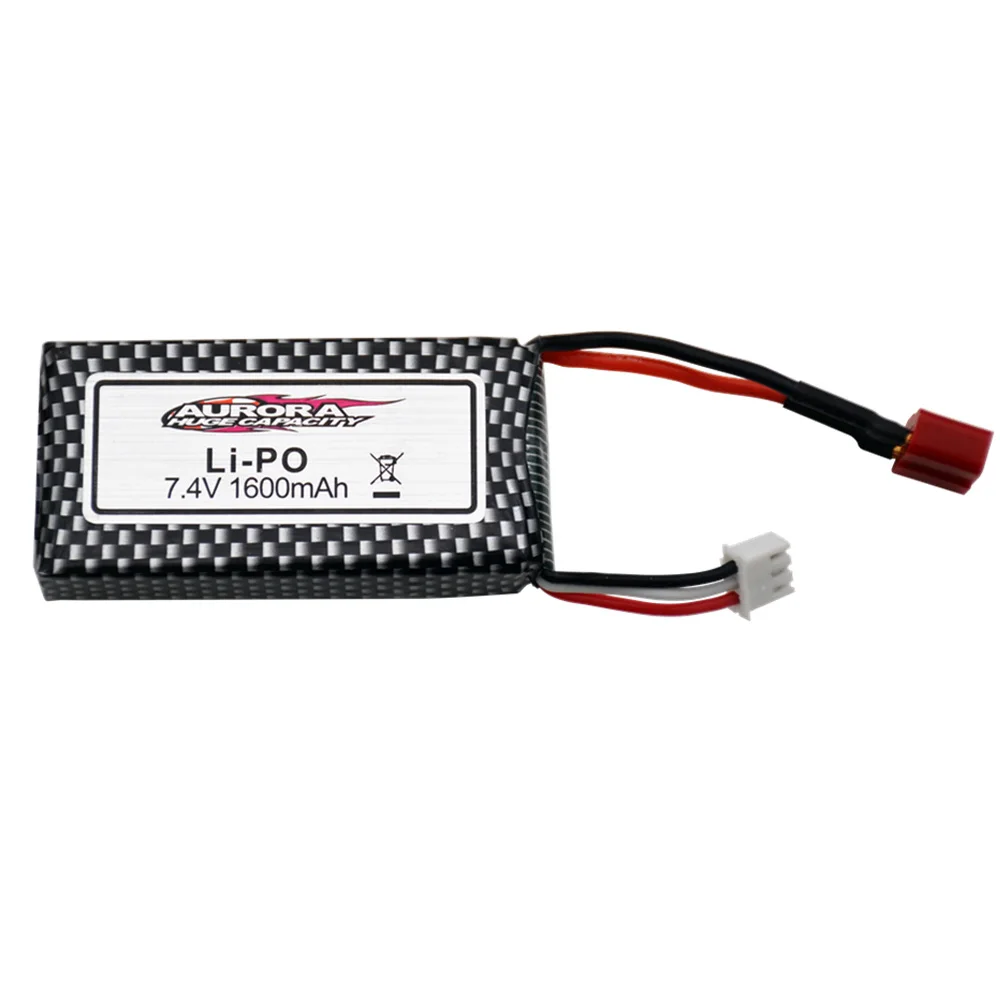 Upgrade to 3200mAh lipo batttery for XINLEHONG 9125 Remote Control Car Spare Parts 7.4v 1600mah Battery for XLH 9125 toy parts