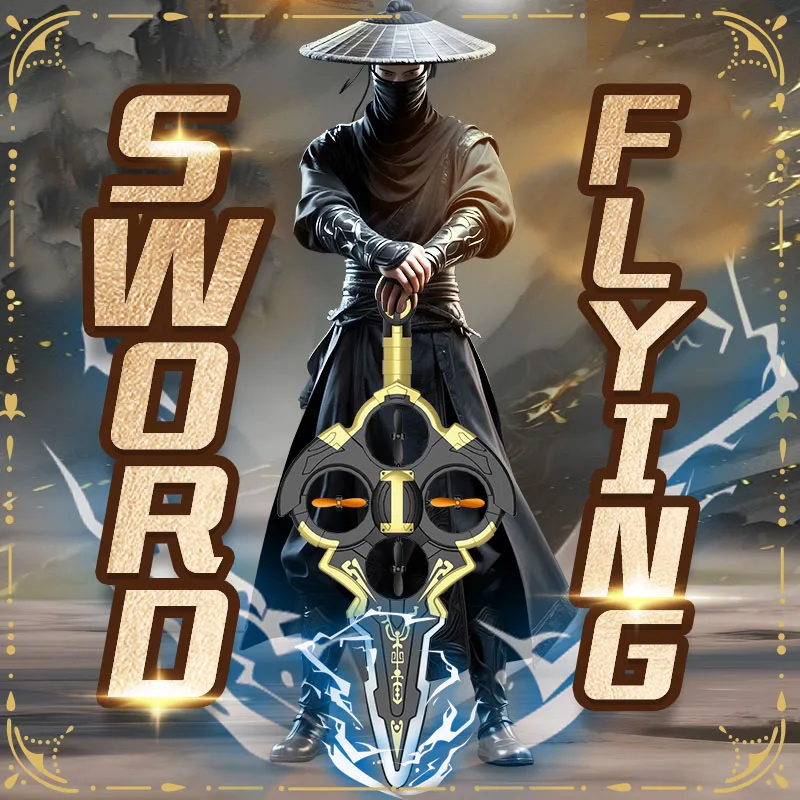 360° Circling RC Stunt Flying Sword Toy with Light 2.4G Stunt EPP Airplane Watch Remote Control Flying Mode