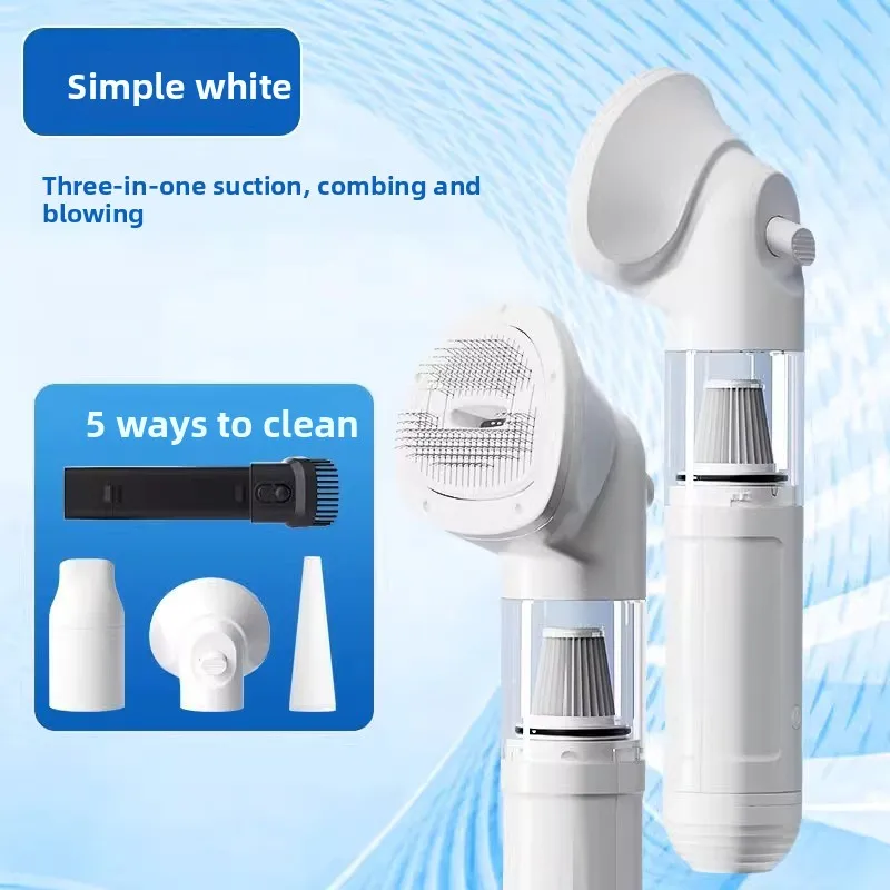 Pet Multifunctional Hair Trimmer Electric Hair Suction Ball Bed Cat Bristles Stained Vacuum Cleaner view 2