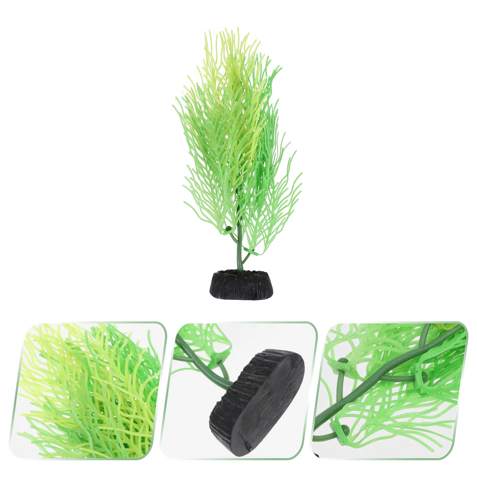 

Faux Plant Simulation Hornwort Decoration for Aquarium Fish Tank Artificial Plants Animal Green Realistic Baby
